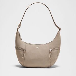 NWT Lululemon Slouchy Sling Bag 6L Warm Ash Grey